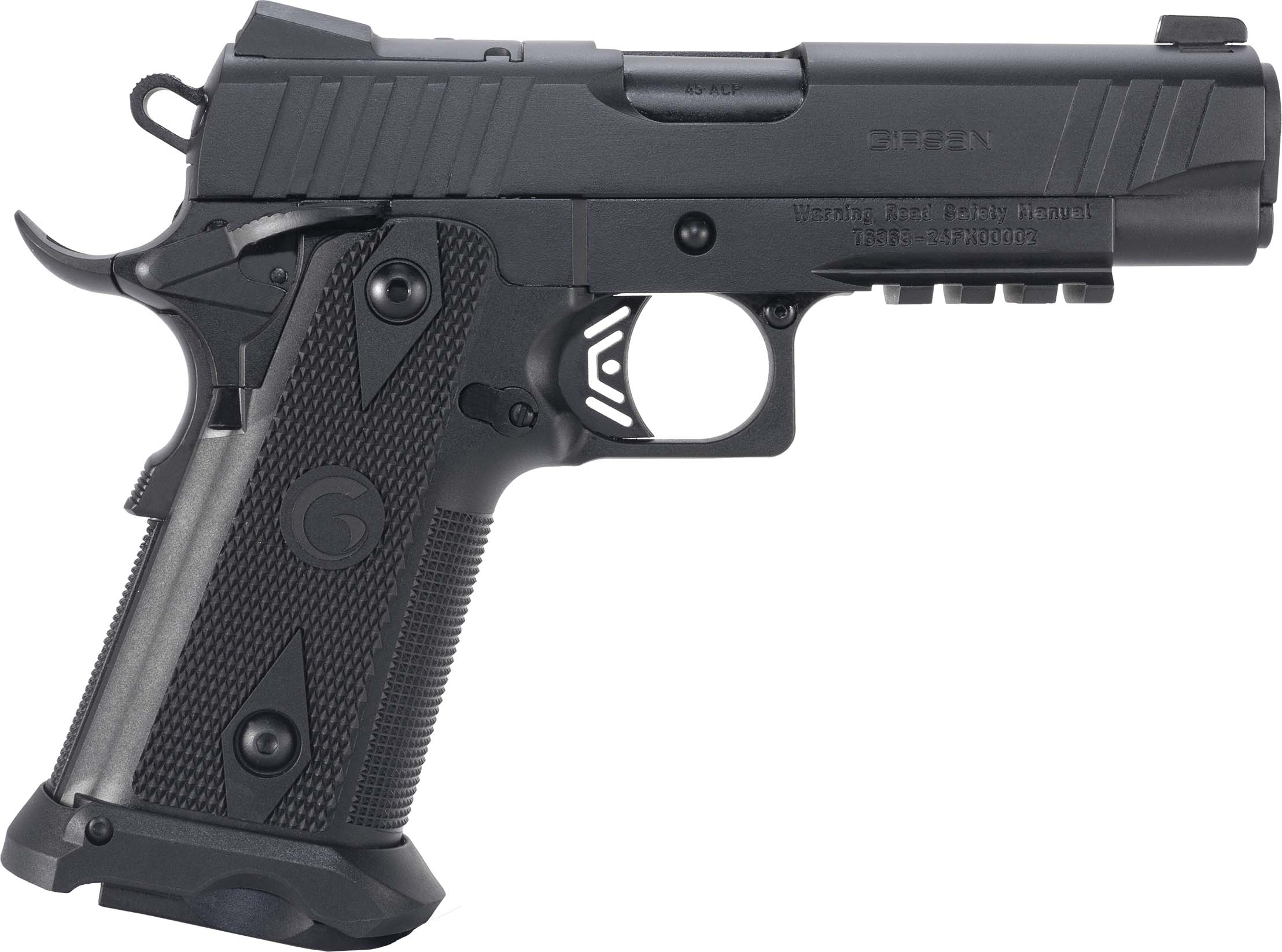 Girsan Witness 2311 45 ACP 11+1 Black Barrel Polymer Frame - European American Armory - 45 ACP