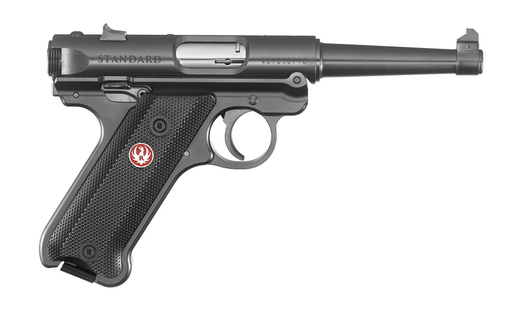 Ruger Mark IV Standard 22 LR 4.75 in Blued 10 Round Semi-Automatic - Ruger - 22 LR