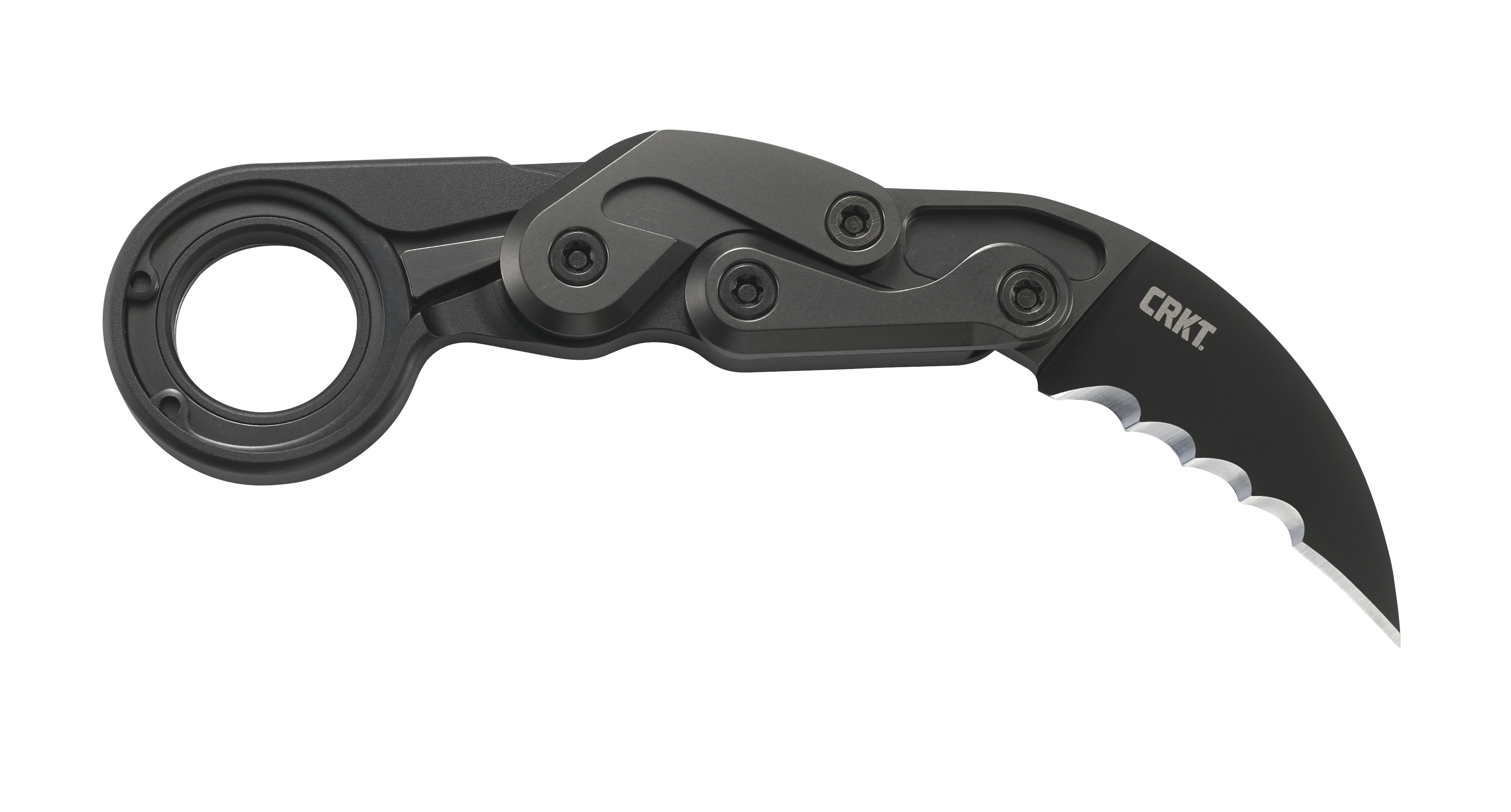 CRKT Provoke Folding Knife with Kinematic Innovations - Veff Serrations ...