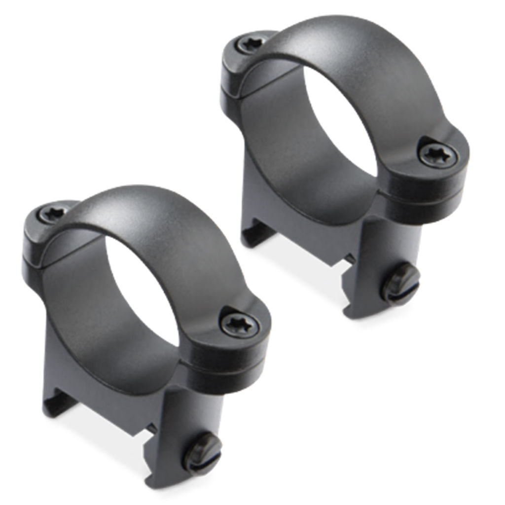 Burris Zee Rings High Height 1" Tube Diameter .89" Steel Matte Black 420087