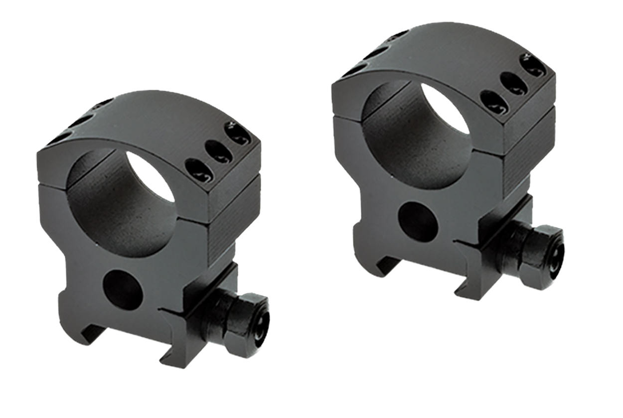 Burris Xtreme Tactical Weaver/Picatinny Style Scope Rings 1" Tube Diameter High Height 1.25" Aluminum Matte Black