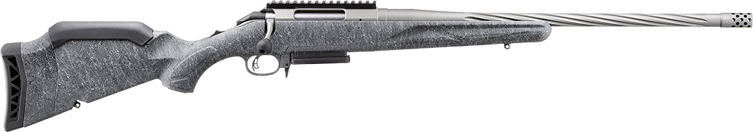 Ruger 46909 American Rifle Gen II 223 Rem 20" Fluted Barrel Gray Stock
