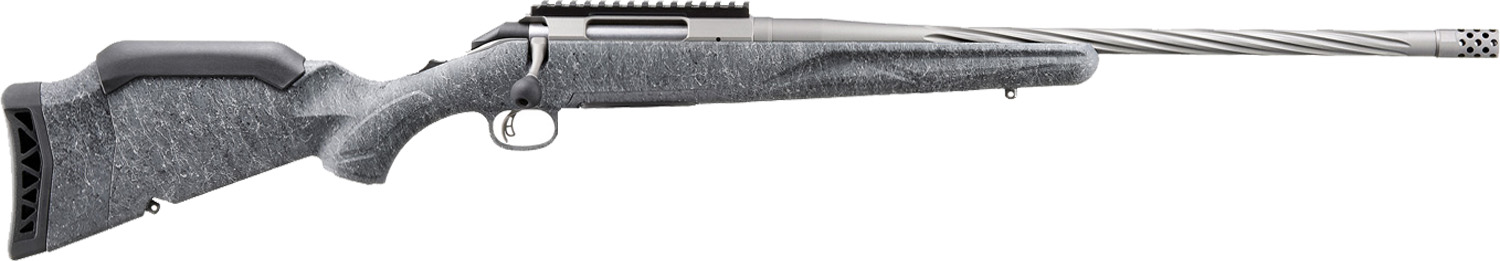 Ruger American 270 Win 20in 4rd Gray Splatter Gen II Bolt Rifle (46914)