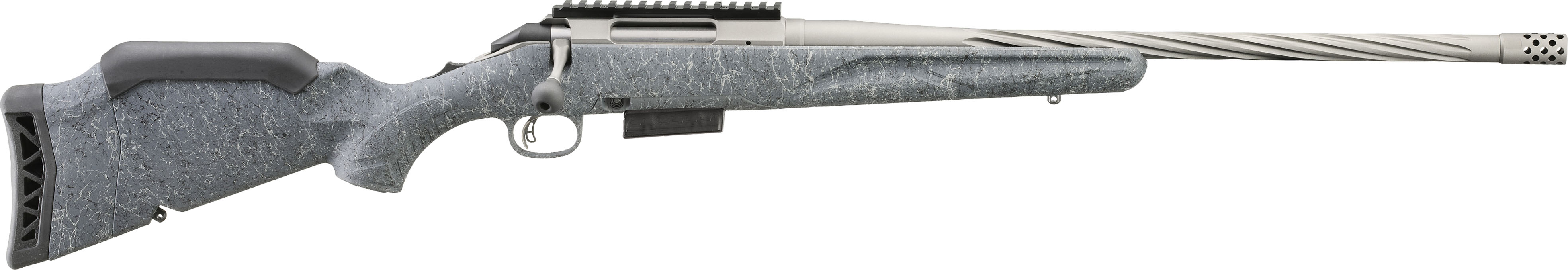 Ruger 46915 American Rifle Gen II Full Size 300 Win Mag 3+1 20" Cobalt - Ruger - 300 WIN MAG