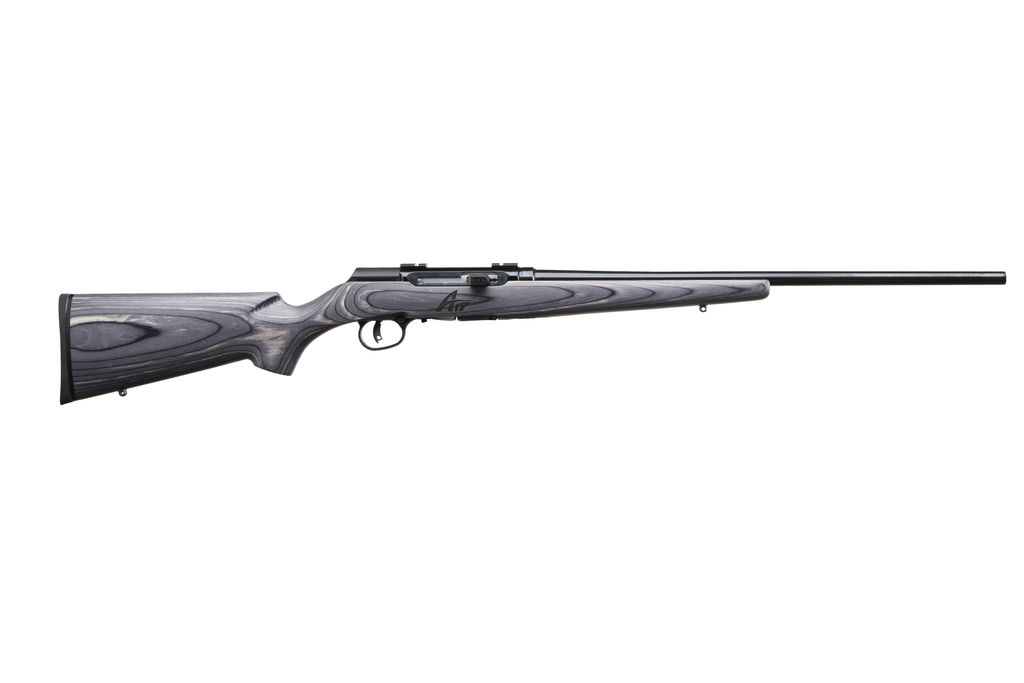 Savage A17 Sporter 17 HMR 22 in Satin Black/Gray Laminate 10rd Semi-Auto - SAVAGE ARMS - 17 HMR