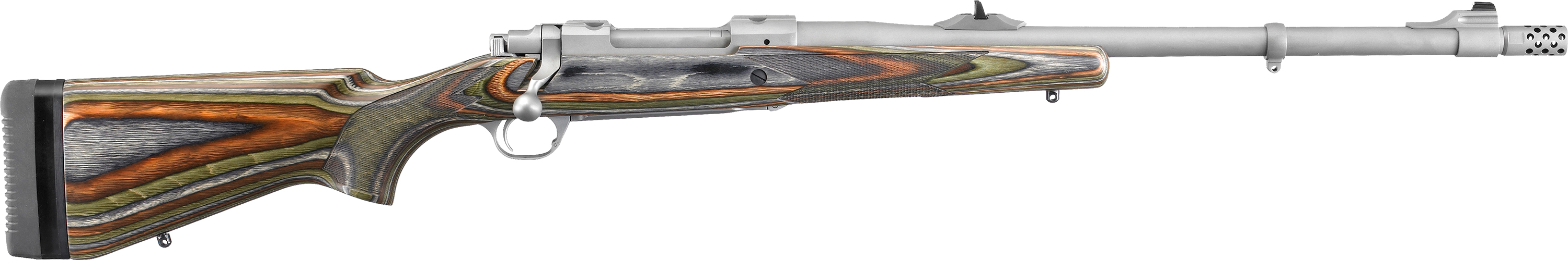 Ruger 47130 Hawkeye Guide Gun 416 3+1 20" Matte Stainless Threaded...