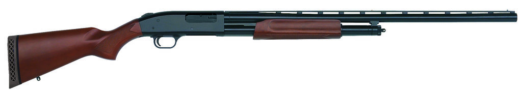 Mossberg 50120 500 All Purpose Field 12 Gauge 5+1 3" 28" Vent Rib Barrel, Blued Metal Finish, Dual Extractors, Wood Stock, Ambidextrous Safety, Includes Accu-Set Chokes - Mossberg - 12 Gauge
