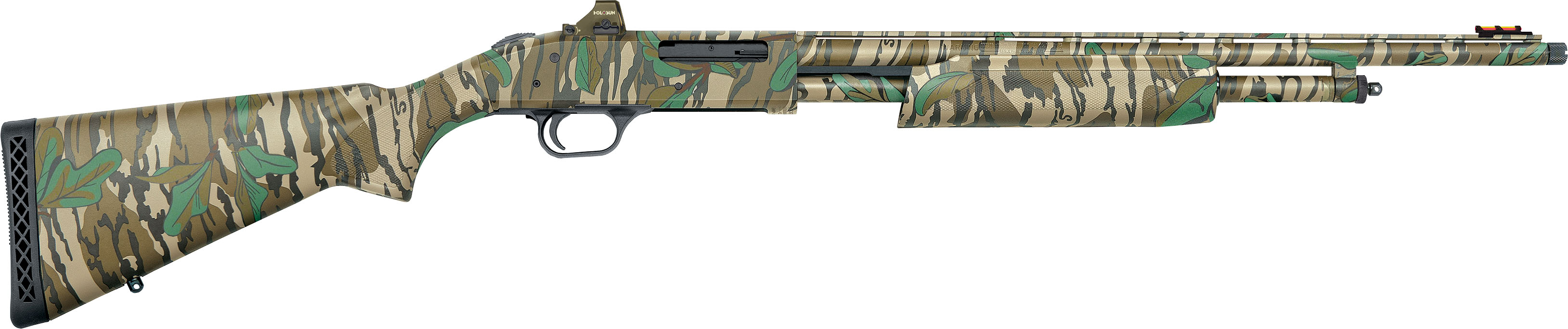 Mossberg 50133 500 Turkey 410 Gauge Shotgun, Camo, Holosun Sight Included - Mossberg - 410 Bore