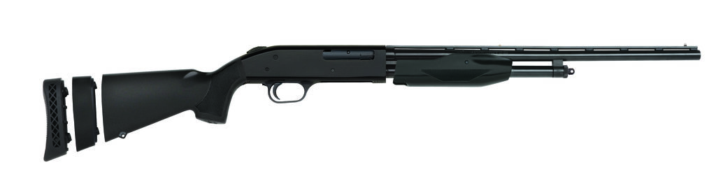 Mossberg 50358 510 Mini Super Bantam All Purpose 410 Gauge Shotgun 18.50" Barrel 3" Chamber 2+1 Capacity Blued Metal Finish Black Synthetic Stock Right Hand Youth Includes Modified Choke - Mossberg - 410 Bore