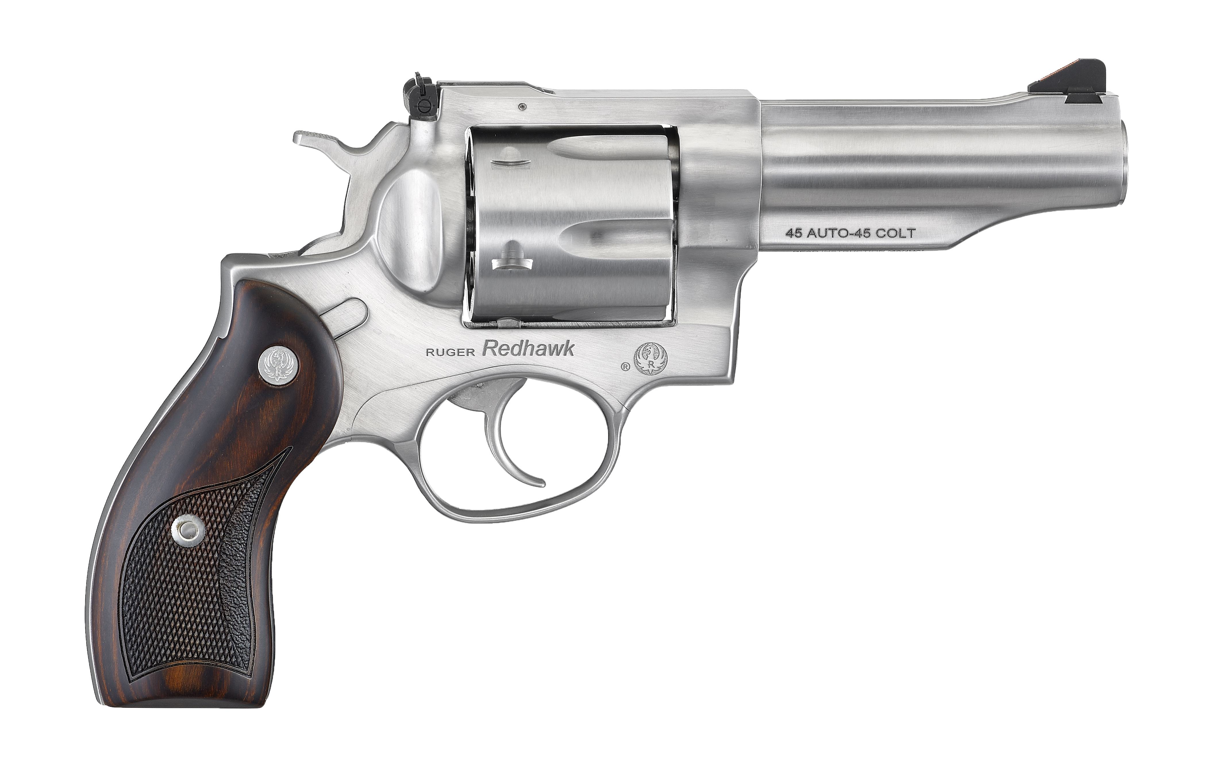 Ruger Redhawk 45ACP/45LC 4.2in 6rd Satin Stainless Revolver (5050) - Ruger - 45 ACP | 45 Colt
