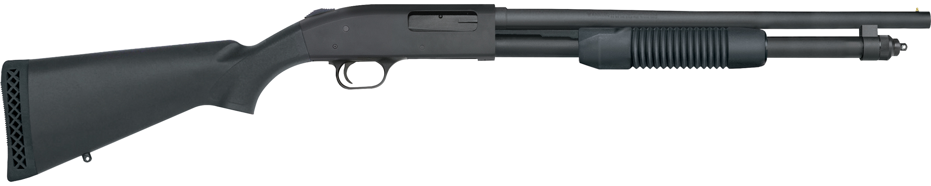 Mossberg 590 20 Gauge Pump Action 18.5 in Barrel Matte Blued 6+1 Capacity - Mossberg - 20 Gauge