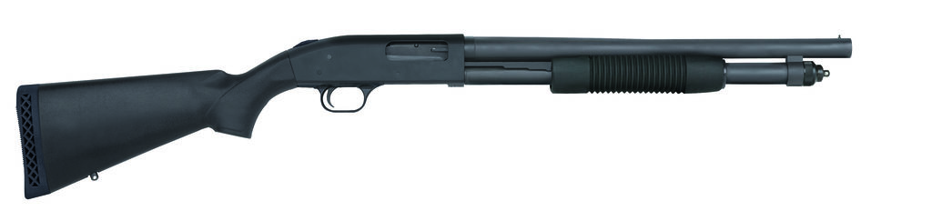 Mossberg 590 Security 18.5in 12 Gauge Black Pump Action Shotgun (50778) - Mossberg - 12 Gauge