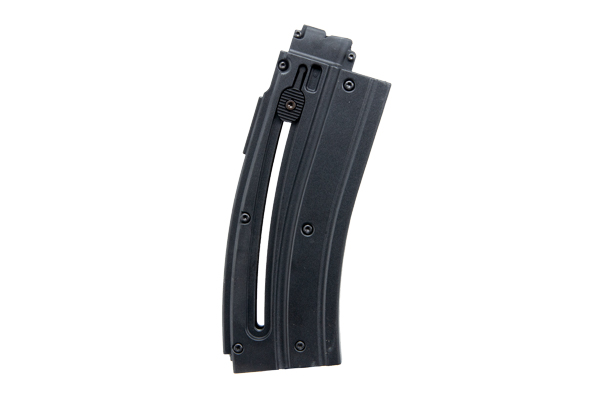 HK 416 Black Detachable Magazine, 20-Round Capacity, .22 LR Caliber, Durable Polymer, Model 51000200 - Heckler & Koch - 22 LR