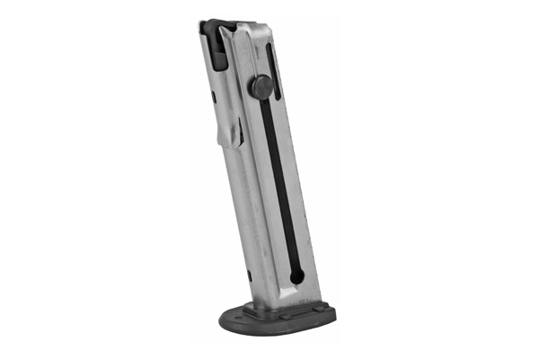 Walther PPQ 22 Long Rifle 10 Round Magazine 4 in Stainless Steel