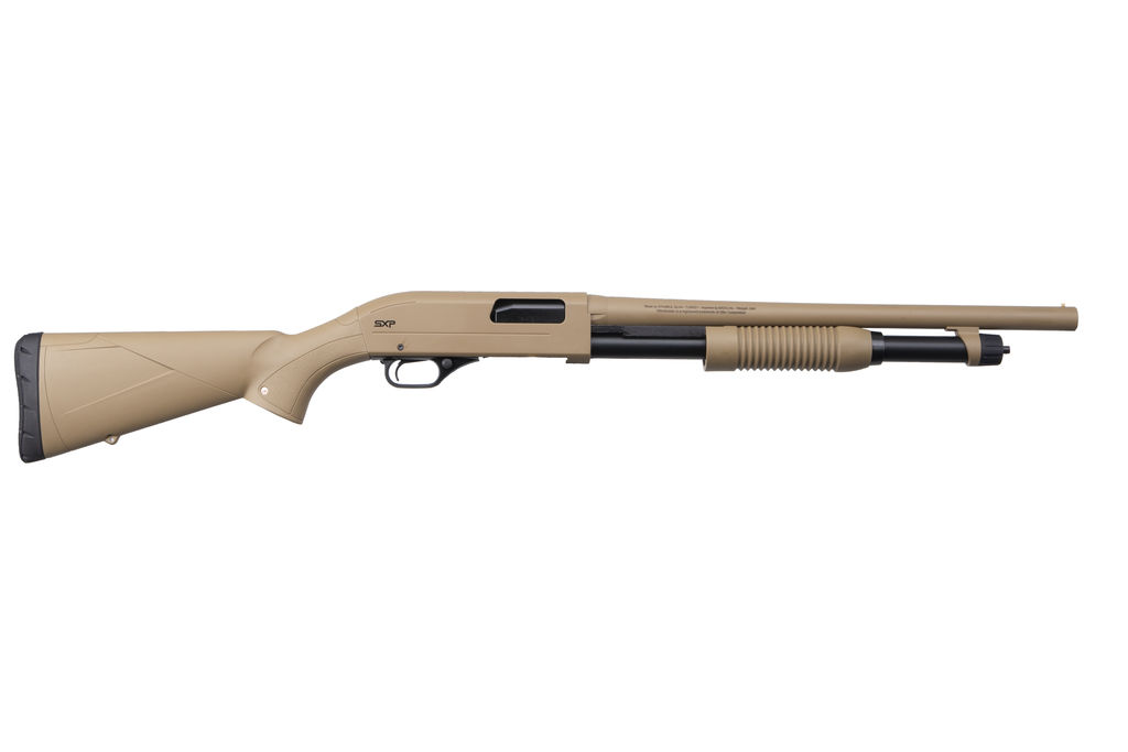 Winchester SXP Defender Lightweight Shotgun - 12 GA, 3" Chamber, 18" Barrel, Flat Dark Earth Synthetic