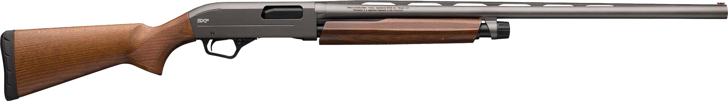 Winchester SXP Hybrid Field 12 Gauge Shotgun: 3" Chamber, 28" Gray Barrel, Satin Hardwood Stock, TruGlo Fiber Optic Sight - Winchester - 12 Gauge for sale at TheGunDock