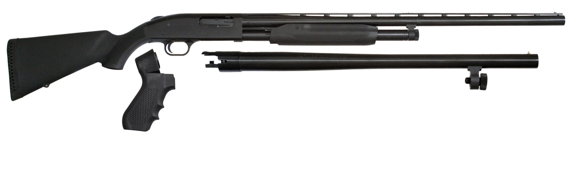 Mossberg 500 12 GAUGE Exclusively Available from Davidson's 28 Vent Rib & 18.5 Blue - Mossberg - 12 GAUGE