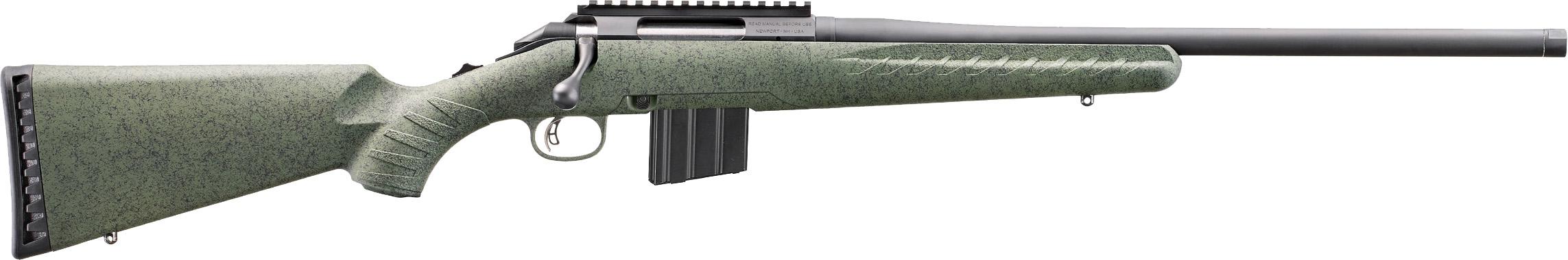 Glenfield Model A Bolt Action Rifle 350 Legend 5rd Capacity 20 Threaded Barrel Moss Green Splatter Stock