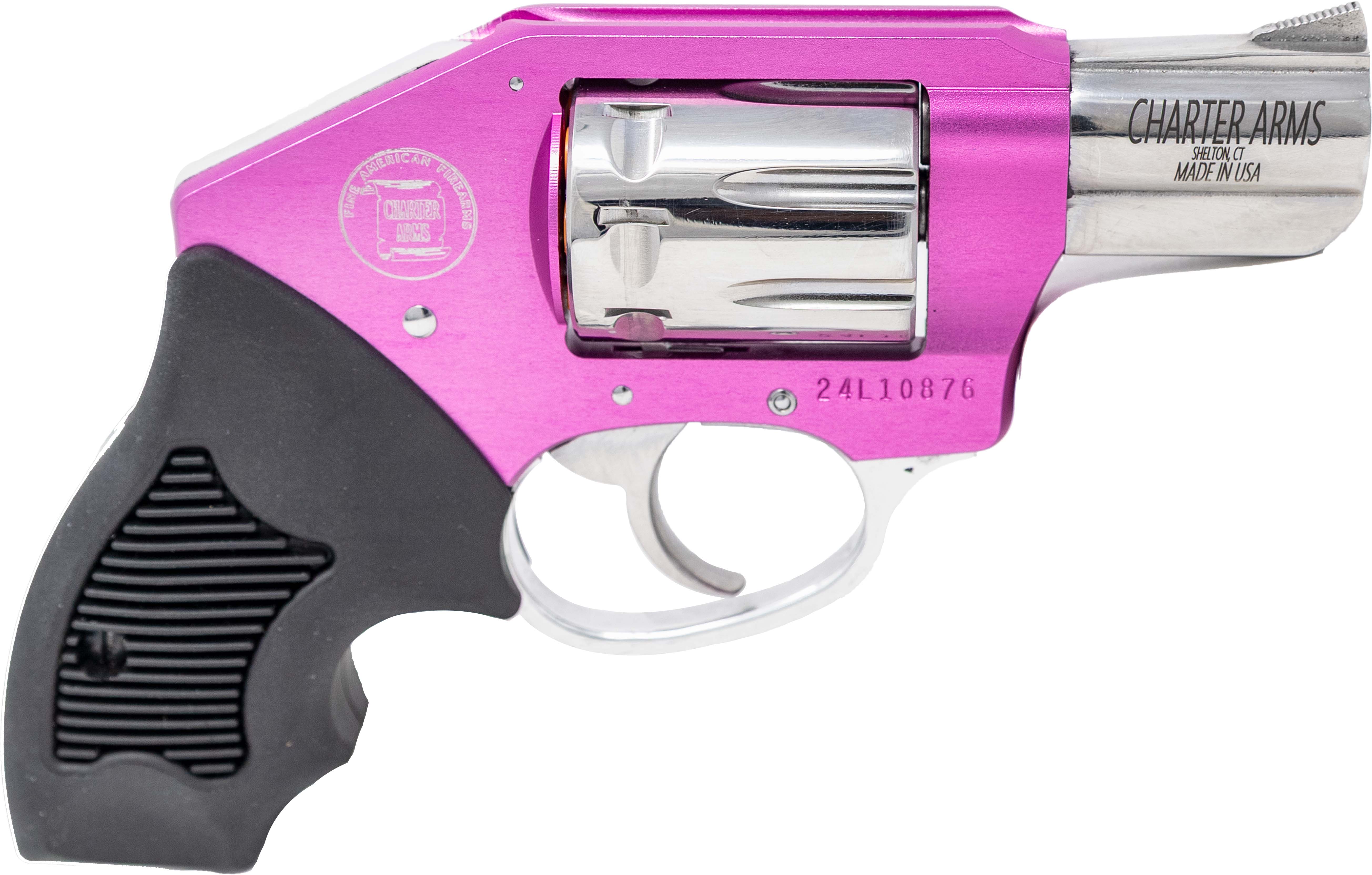 Charter Arms WALKER The Walker 22LR Concealed Hammer/ Shrouded Ejector Rod 8 2 Pink - Charter Arms - 22LRManufacturer for sale at TheGunDock