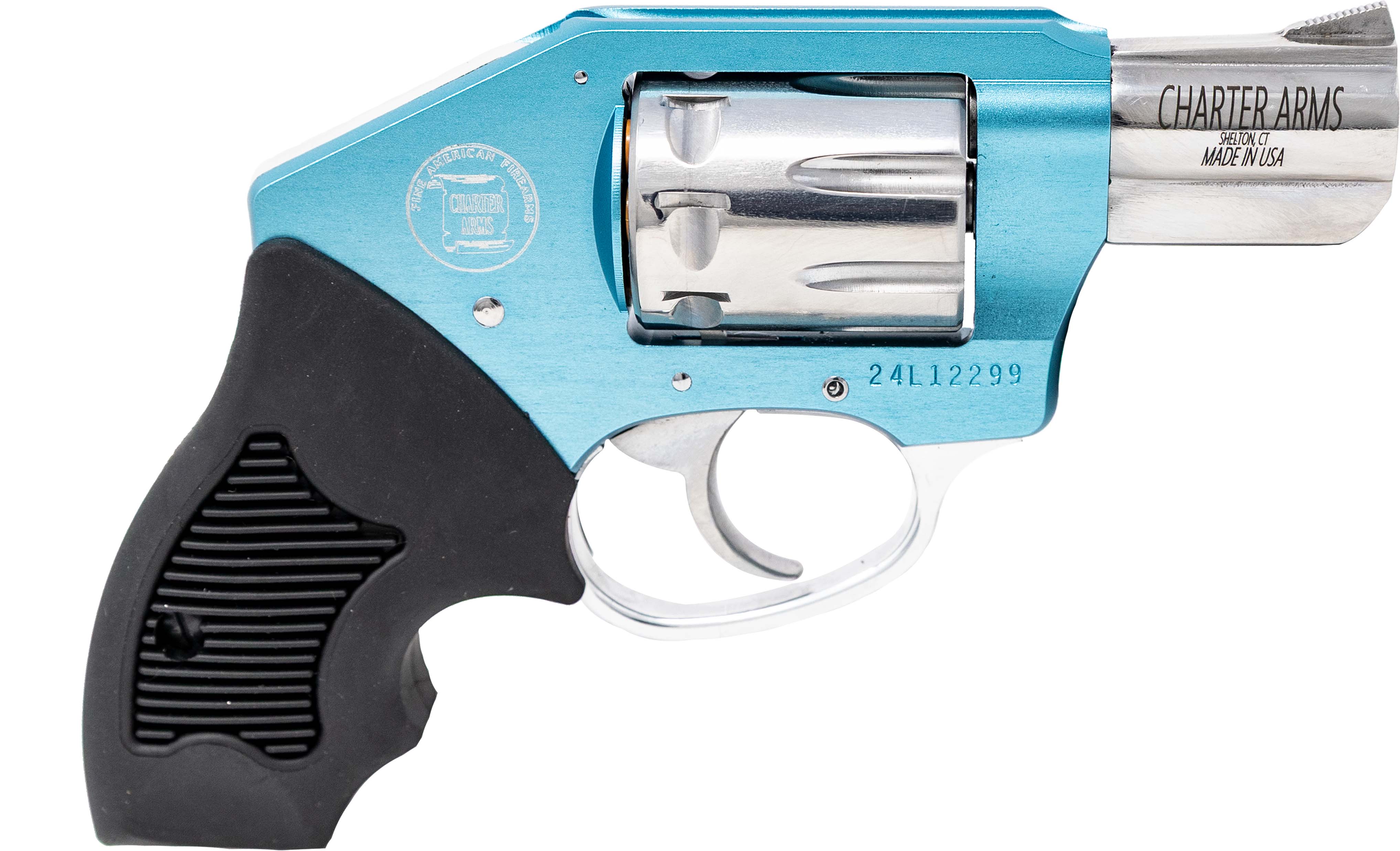 Charter Arms WALKER The Walker 22LR Concealed Hammer/ Shrouded Ejector Rod 8 2 Blue