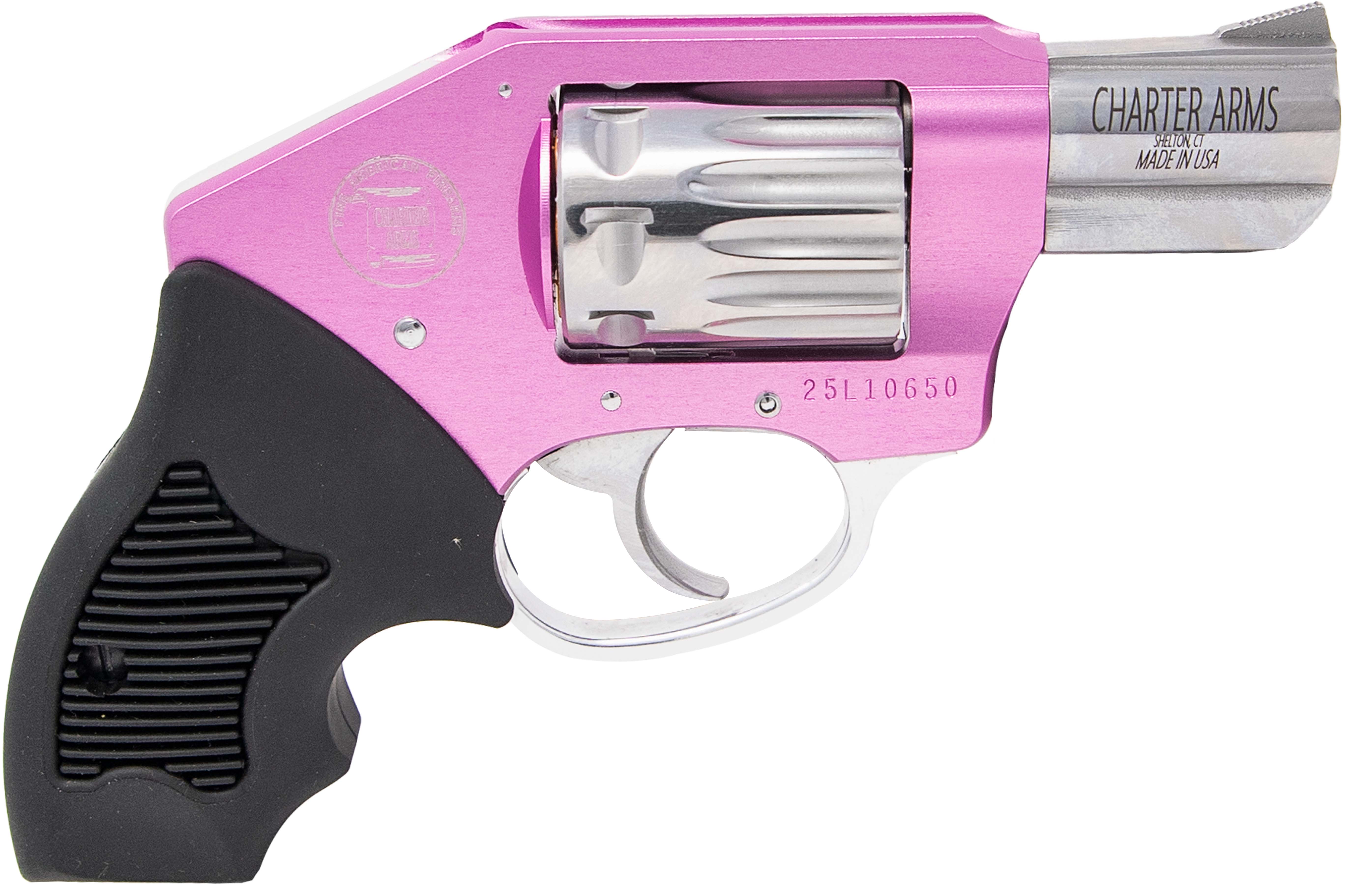 Charter Arms WALKER The Walker 22 WMR Concealed Hammer/ Shrouded Ejector Rod 8 2 Pink