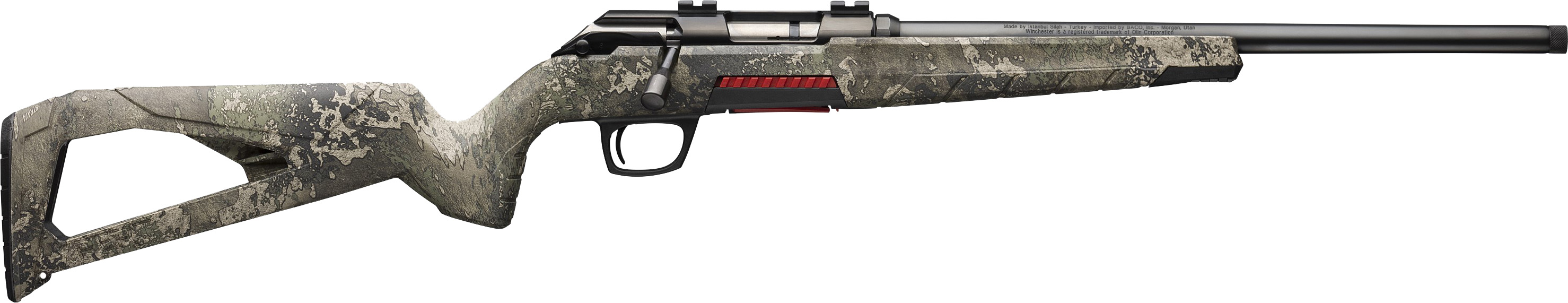 Winchester Xpert Strata SR 17 WSM 16.5" 8 Rounds Matte Steel Synthetic S...