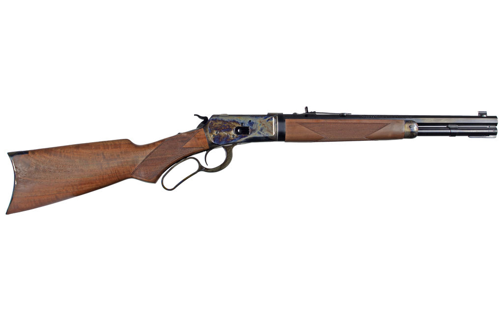 Winchester 534257137 1892 Deluxe Trapper Takedown 357 Magnum | 38 Special 16" Blue Rifle