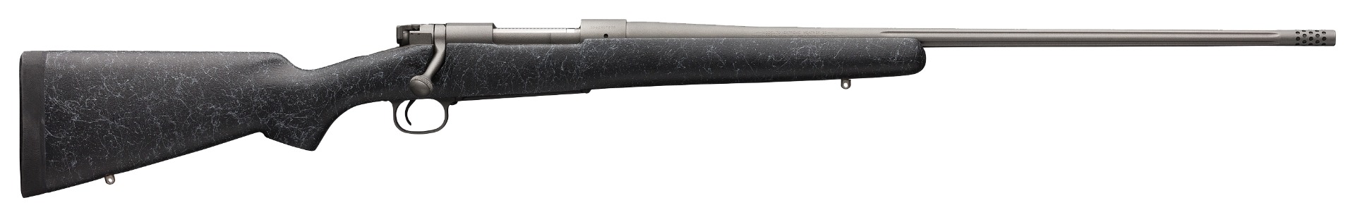 Winchester Model 70 Extreme 6.8 Western Rifle, 24-inch, Tungsten Cerakote, Right-Hand, Bell and Carlson Synthetic Stock
