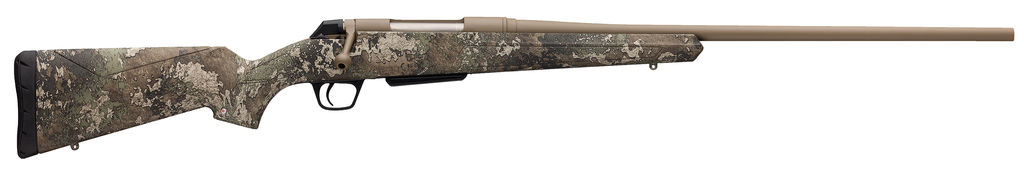 Winchester Repeating Arms XPR Hunter 270 Win Caliber Rifle, 3+1 Capacity, 24" Barrel, Flat Dark Earth Perma-Cote Metal Finish, TrueTimber Strata Synthetic Stock, Right Hand (Full Size)