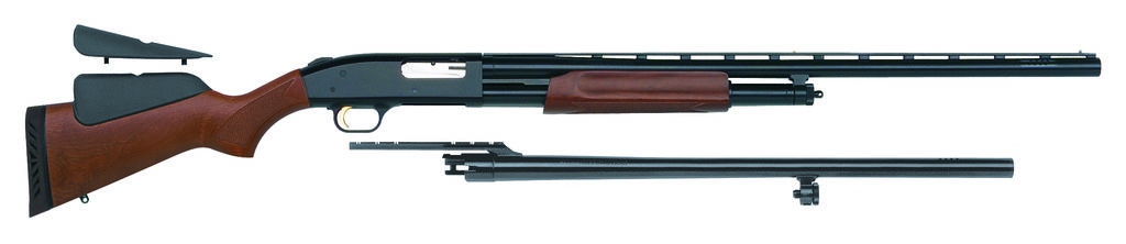 Mossberg 500 Combo 12 Gauge 28 in Vent Rib 24 in Slug Barrel Pump Action - Mossberg - 12 Gauge