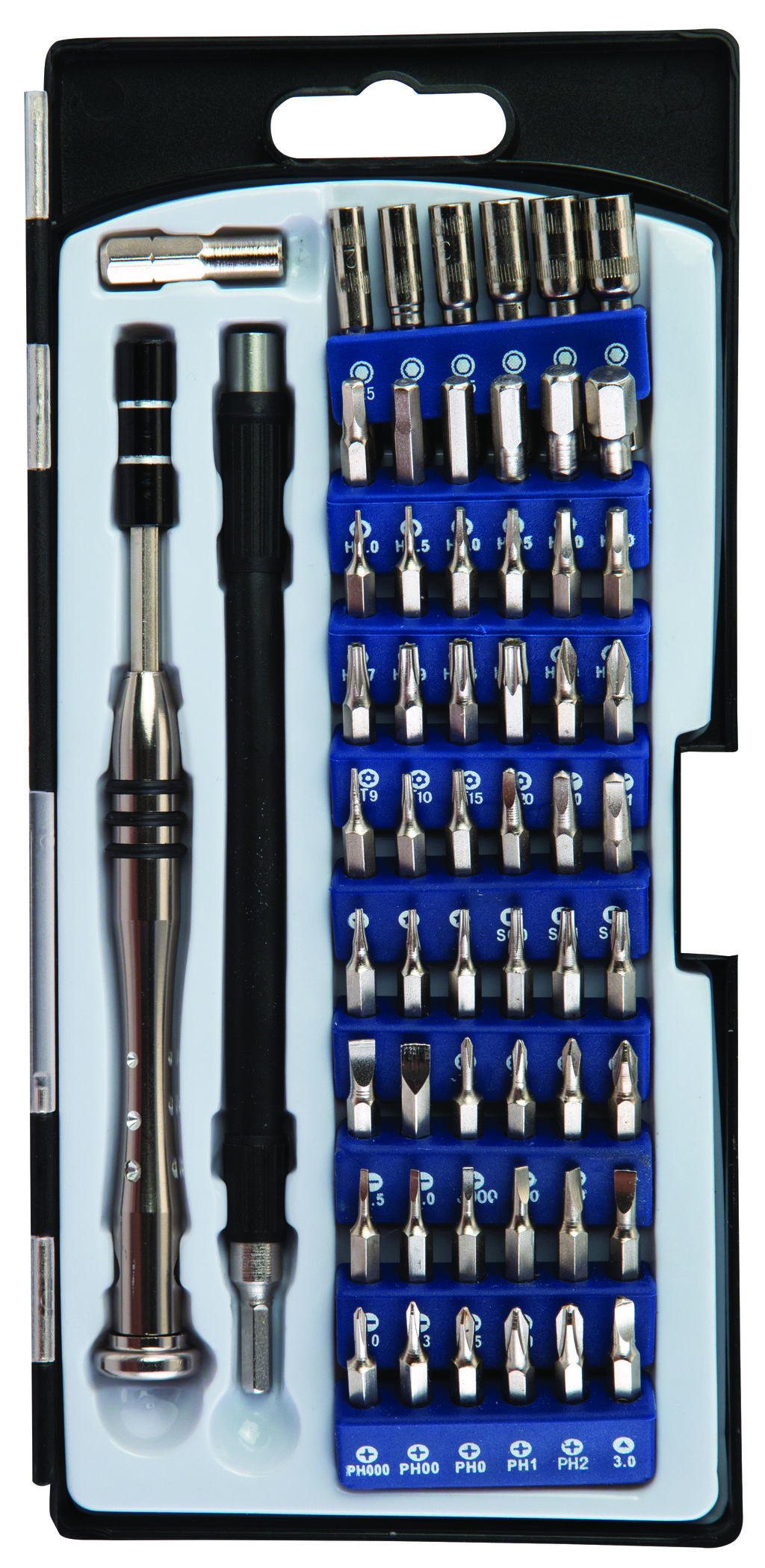 Wheeler 564018 Precision Micro Screwdriver Set Chrome Plated Steel Exten...