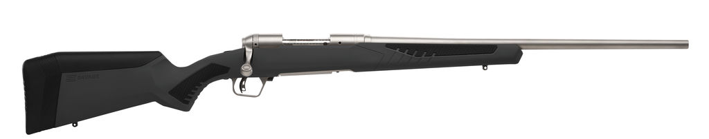 Savage Arms 57055 110 Storm 300 Win Mag 3+1 24" Matte Stainless Metal Gray-img-0