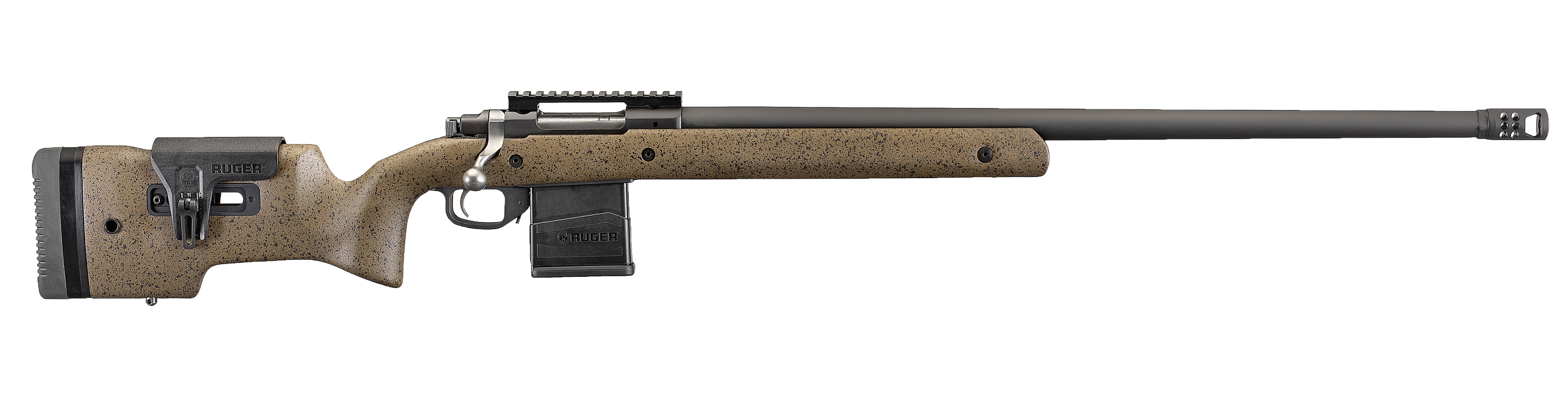 Ruger 57123 Hawkeye Long-Range Target Full Size 308 Win 10+1 26" Matte