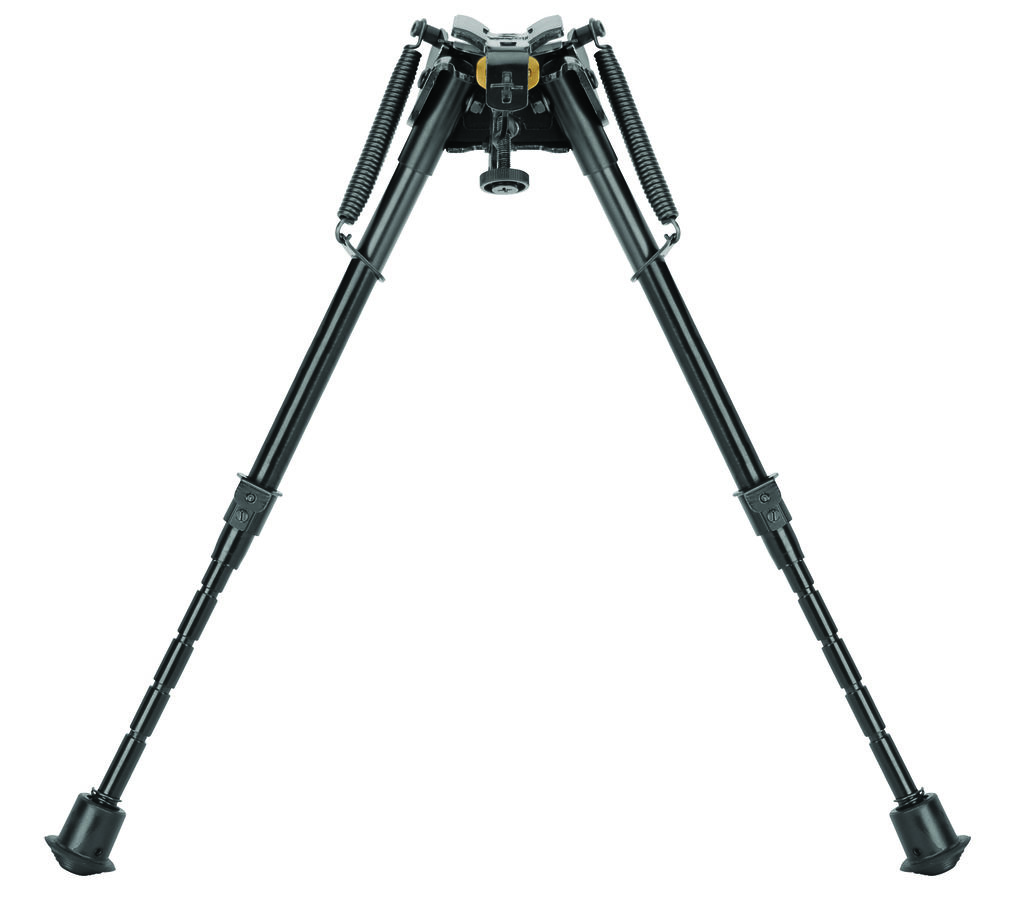 Caldwell XLA Pivot Bipod, Black, 9-13 Inches, Lightweight Aluminum, Quick-Deploy, Notched Legs, Sling Attachment Point