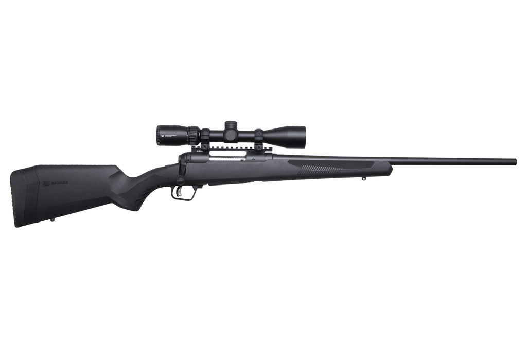 Savage Arms 57303 110 Apex Hunter XP 243 Win 4+1 22" Matte Black Metal Synthetic Stock Vortex Crossfire II 3-9x40mm Scope - SAVAGE ARMS - 243 Win