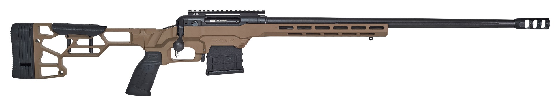 Savage 110 Precision 338 Lapua 24 in Matte Black 5 Round Bolt Action