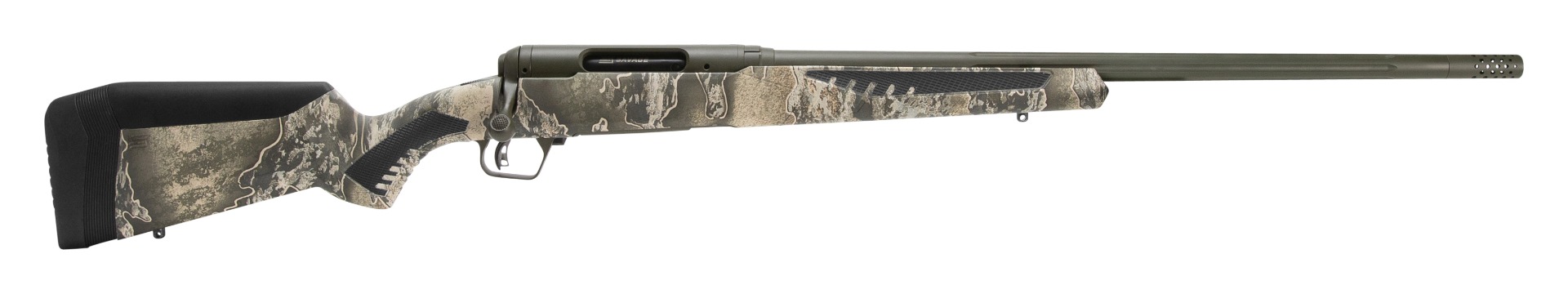 Savage Arms 57745 110 Timberline 30-06 Springfield 4+1 22" OD Green Cerakote Realtree Excape Fixed AccuStock - SAVAGE ARMS - 30-06
