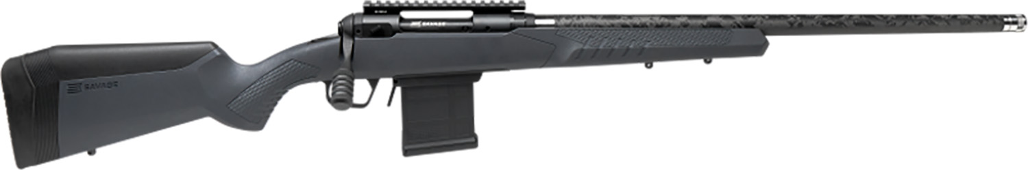 Savage 110 Carbon Tactical 6.5mm PRC 24in 7rd Matte Gray Stock Rifle 57940 - SAVAGE ARMS - 6.5 PRC