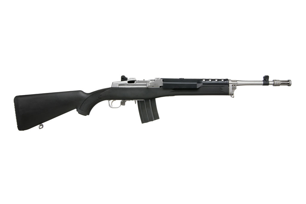 Ruger 5819 Mini-14 Tactical Rifle, 223 Rem/5.56 NATO, 16.12" Barrel, 20-Round, Black Synthetic Stock, Matte Stainless Steel Finish - Ruger - 223 Rem | 5.56 NATO