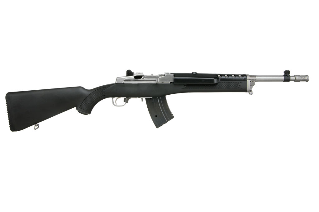 Ruger Mini Thirty 7.62x39 16.12 in Stainless Steel Black Synthetic - Ruger - 7.62 x 39mm
