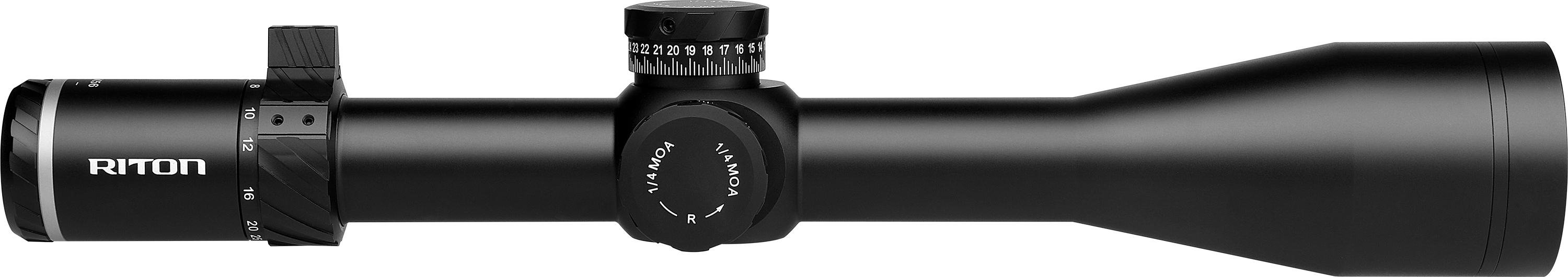 Riton Optics 5C525AFI23 5 Conquer Black 5-25x56mm 34mm Tube Illuminated...