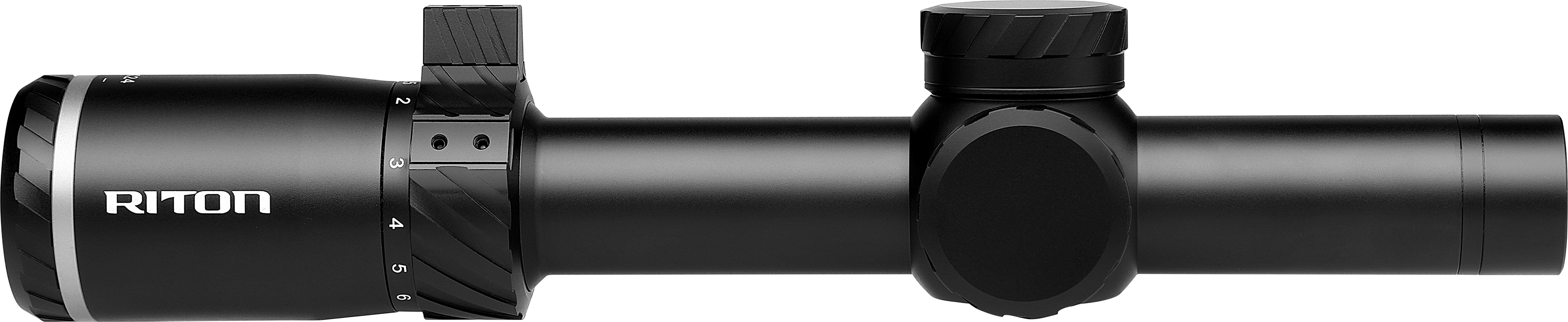 Riton 5T110LFI23 5 Tactix 1-10x24 HD Glass Rifle Scope Matte Black