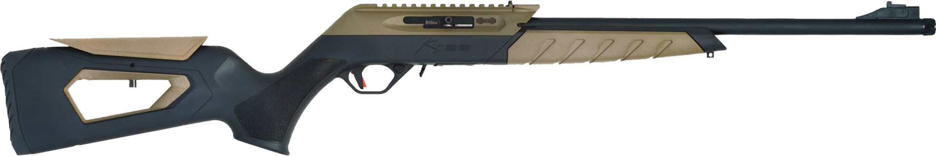TriStar 60005 KR22 22 LR 18.6" FDE - TriStar - 22 LR