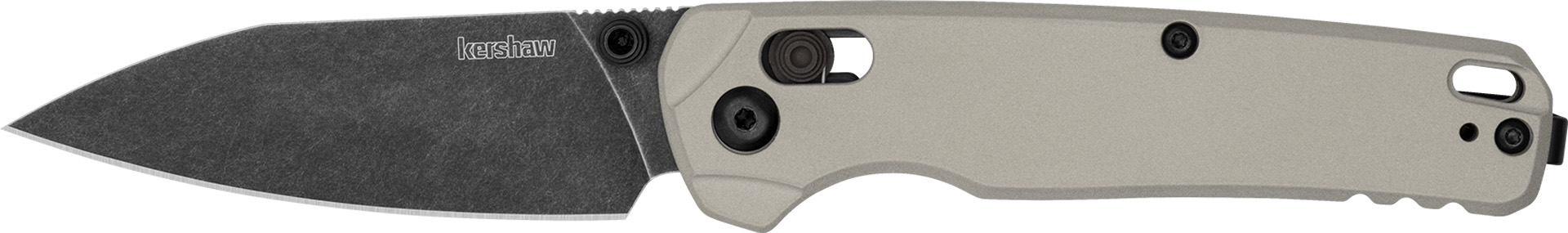 Kershaw 1360 Bel Air 3" Reverse Tanto Folding Knife Nickel Finish