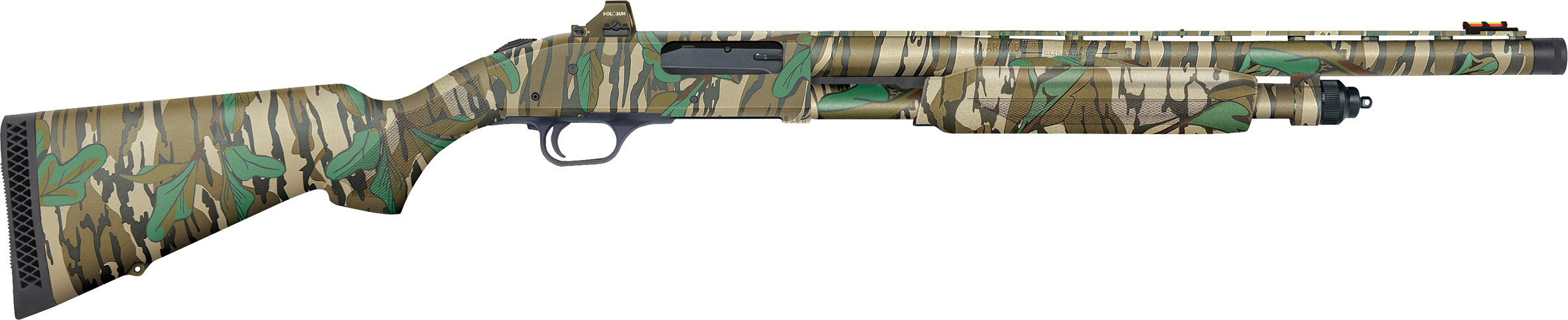 Mossberg 62230 835 Ulti-Mag 12GA Shotgun, 20" Barrel, Camo, Holosun Sight - Mossberg - 12 Gauge