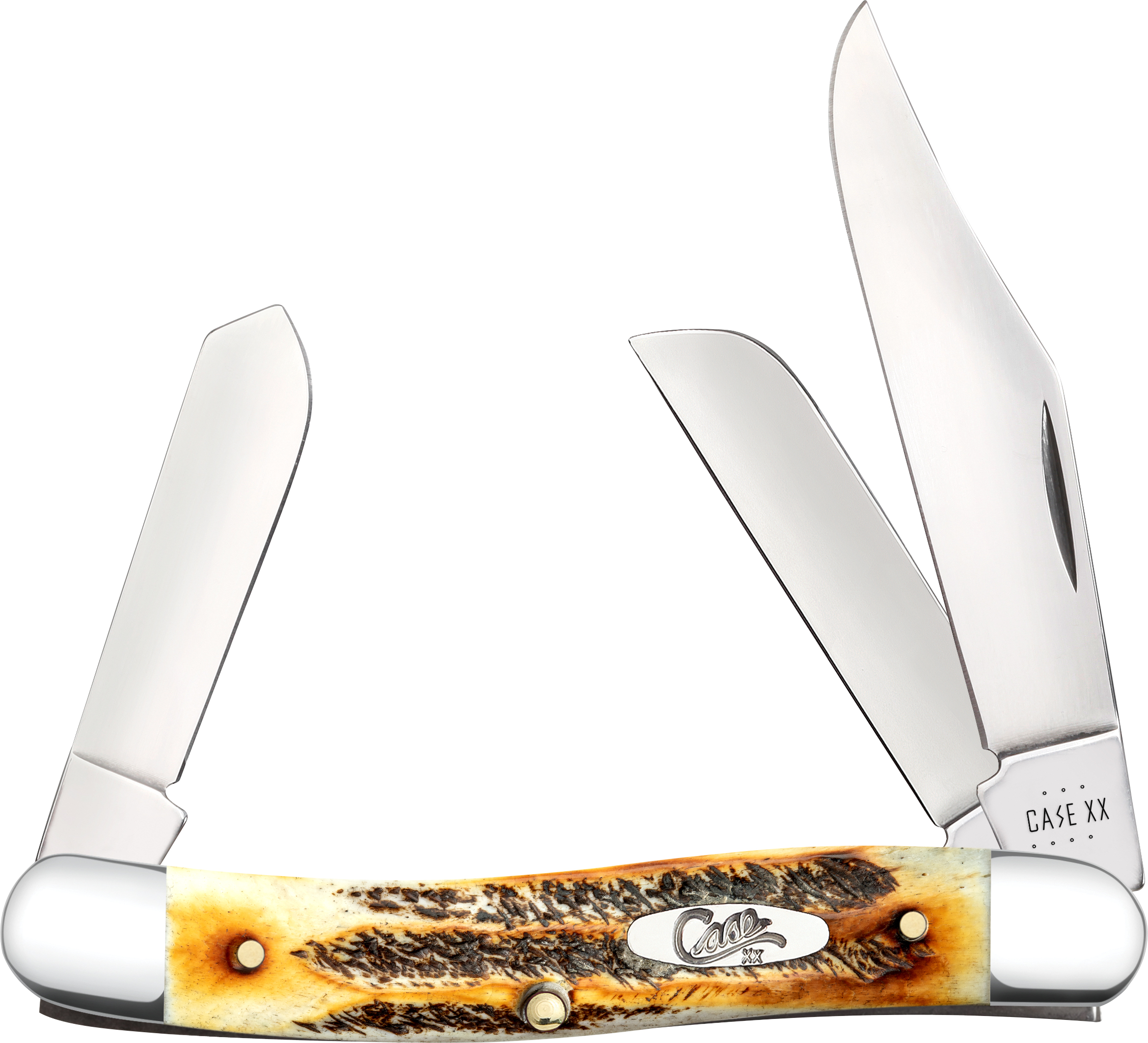 CASE KNIVES 6.5 BONE STAG STOCKMAN