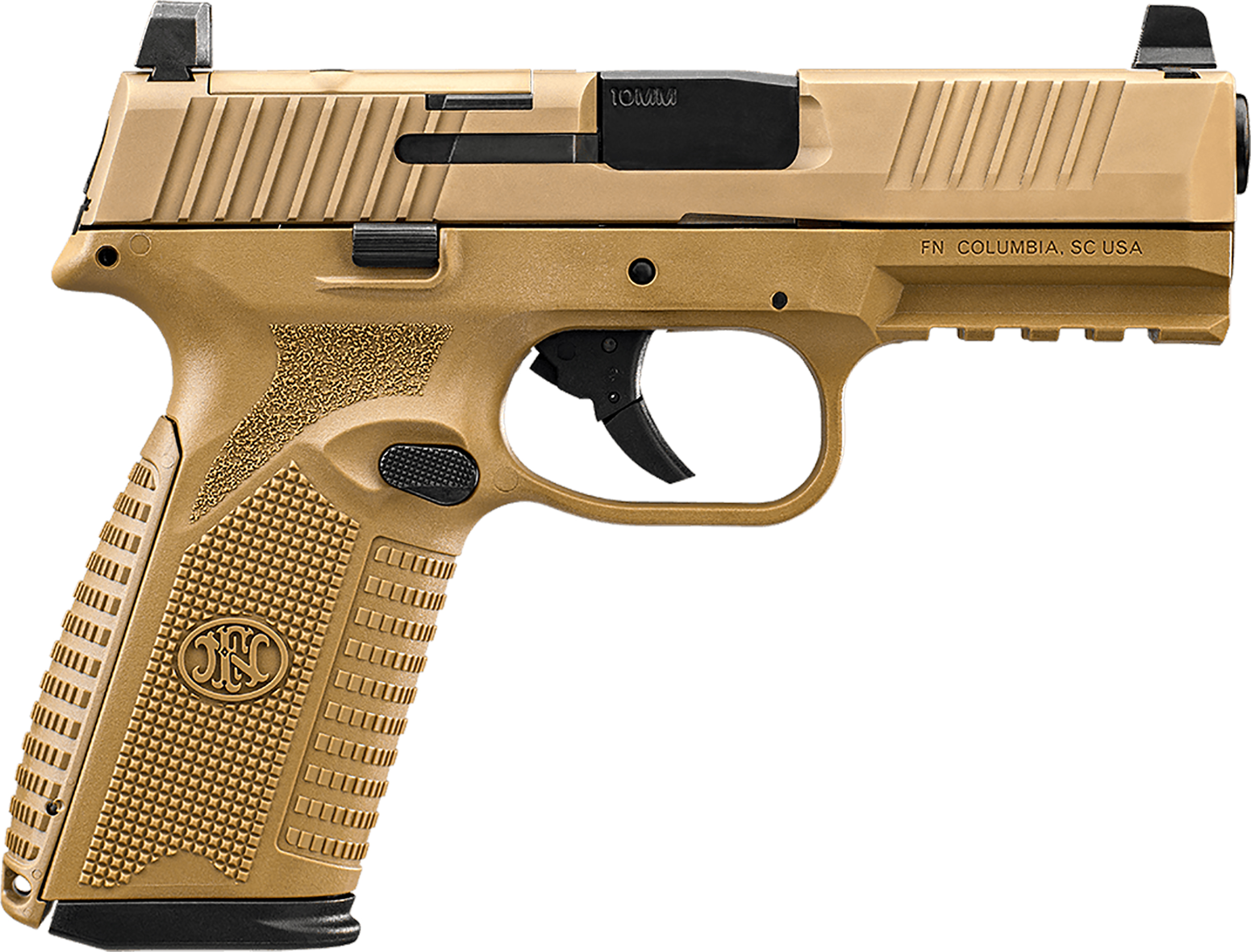 FN AMERICA 510 MRD 10mm 4.1in 2x15rd FDE Double-Action Pistol (66-101380)