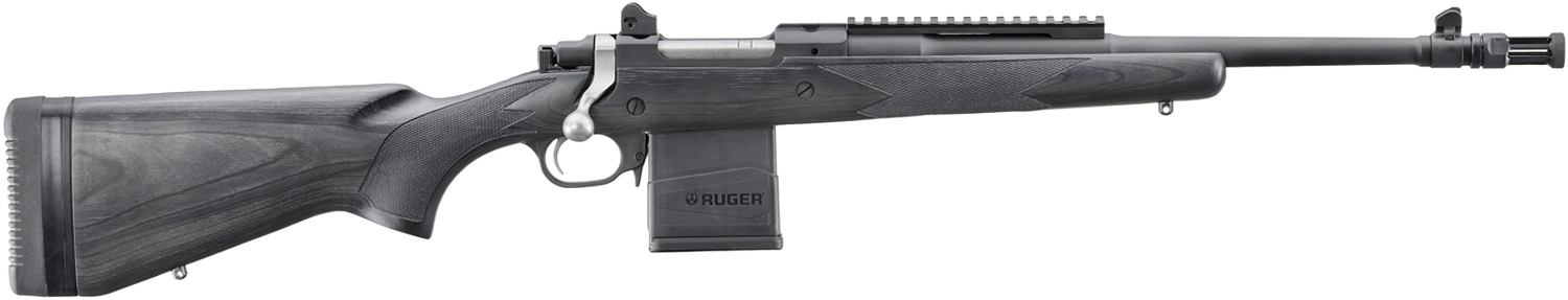 Ruger M77-GS Scout Rifle 308 Win 16.5 in Matte Black 10 Round Bolt Action