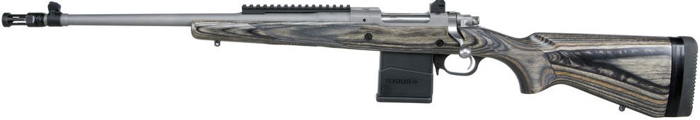 Ruger 6821 Scout 308 Win 10+1 18" Matte Stainless Steel Barrel...