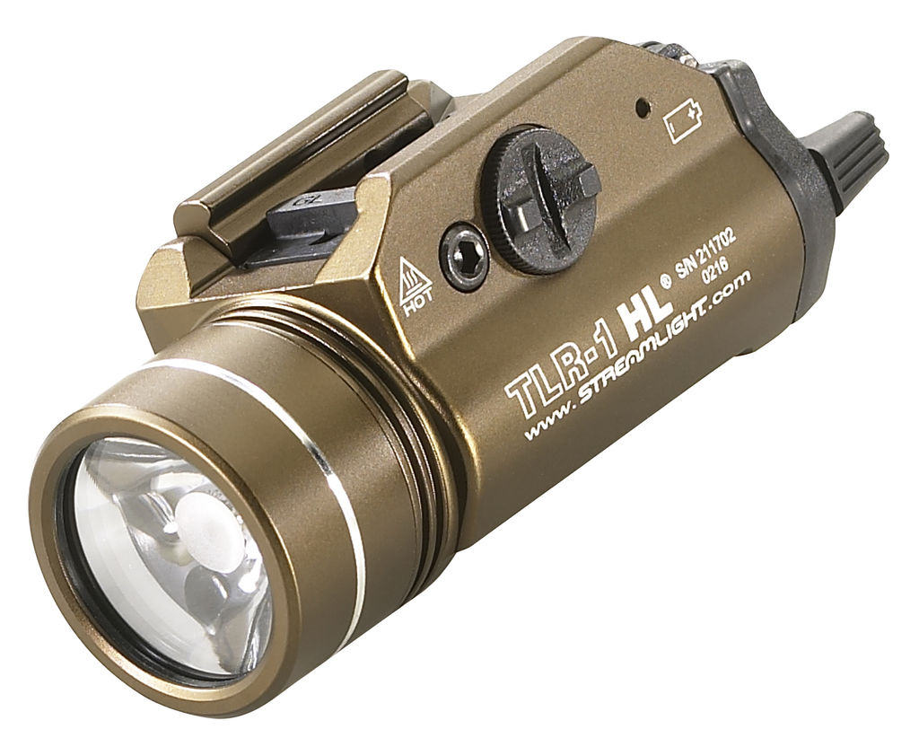 STREAMLIGHT TLR-1 HL 1000 Lumens Rail Mounted Flat Tactical Light (69267)